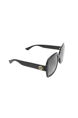 Gucci Black Square Sunglasses W/ Hard Case