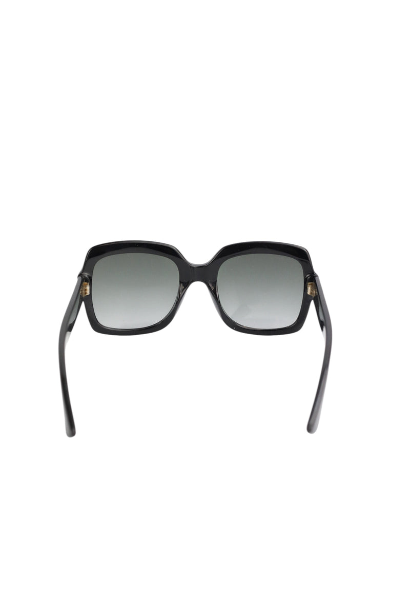 Gucci Black Square Sunglasses W/ Hard Case