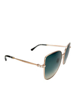 Jimmy Choo Rose Gold Metal Sunglasses