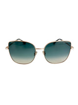 Jimmy Choo Rose Gold Metal Sunglasses