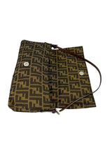 Fendi Zucca Flap Baguette Oversized