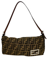 Fendi Zucca Flap Baguette Oversized