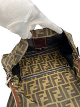 Fendi Zucca Flap Baguette Oversized