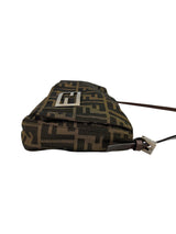 Fendi Zucca Flap Baguette Oversized
