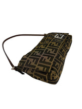 Fendi Zucca Flap Baguette Oversized