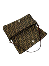 Fendi Zucca Flap Baguette Oversized