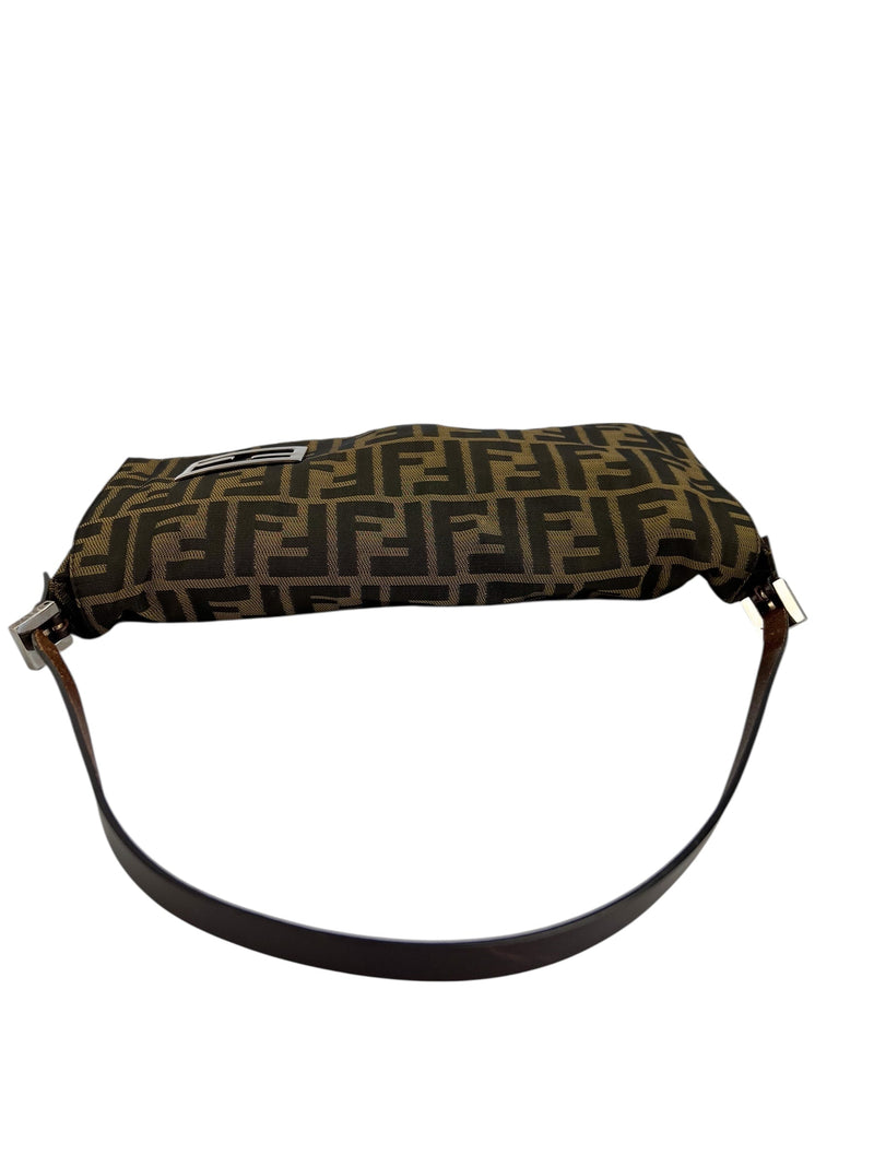 Fendi Zucca Flap Baguette Oversized