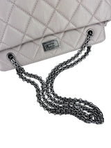 Chanel Light Grey/Taupe Reissue 2.55 Tote