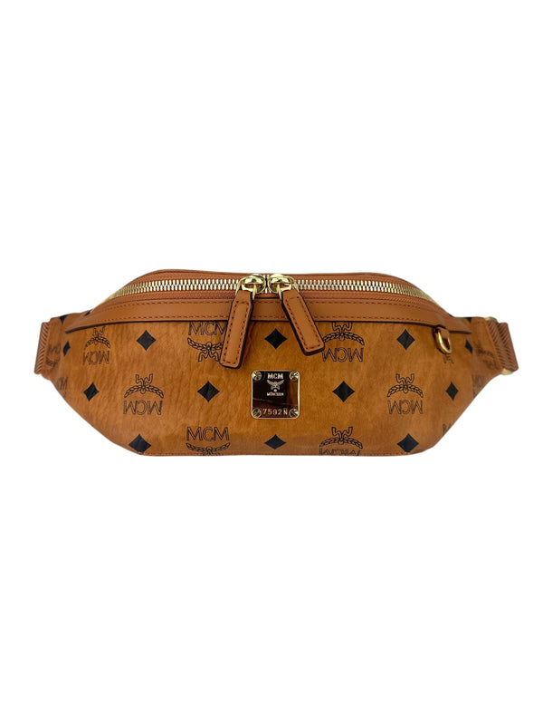 MCM Fursten Belt Bag in Visetos Small