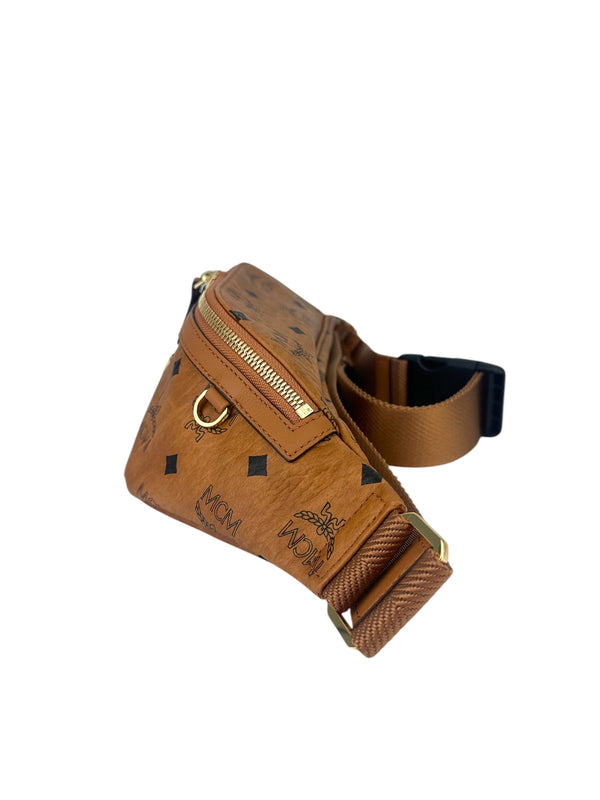 MCM Fursten Belt Bag in Visetos Small