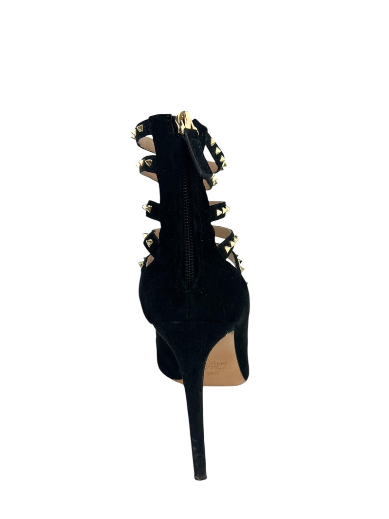 Valentino Ankle Strap T Heels - 105MM Size 38.5