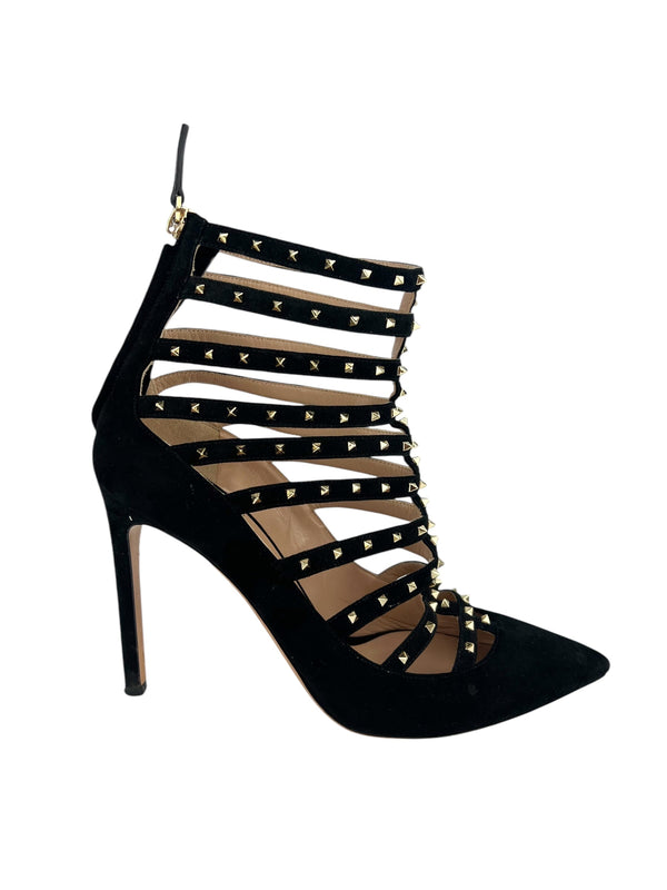 Valentino Ankle Strap T Heels - 105MM Size 38.5