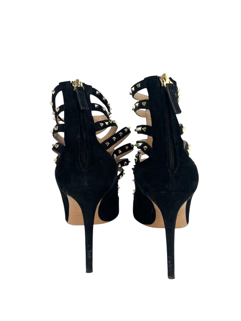 Valentino Ankle Strap T Heels - 105MM Size 38.5