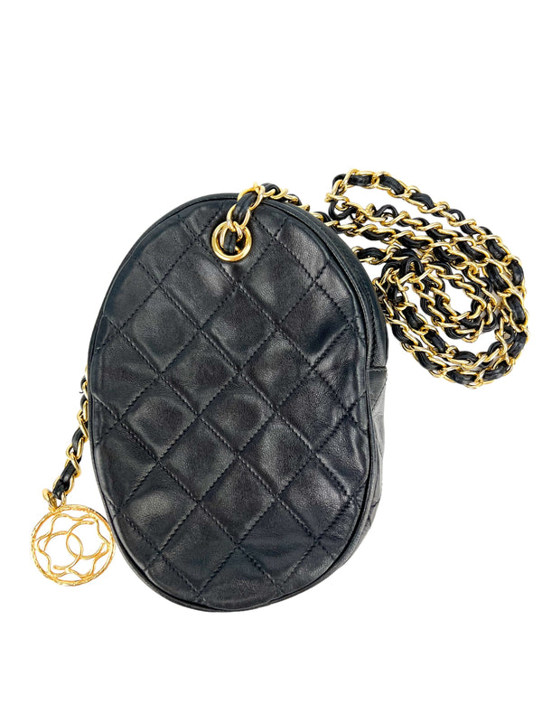 Chanel Vintage Oval Shoulder Bag
