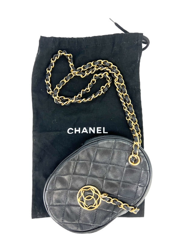 Chanel Vintage Oval Shoulder Bag