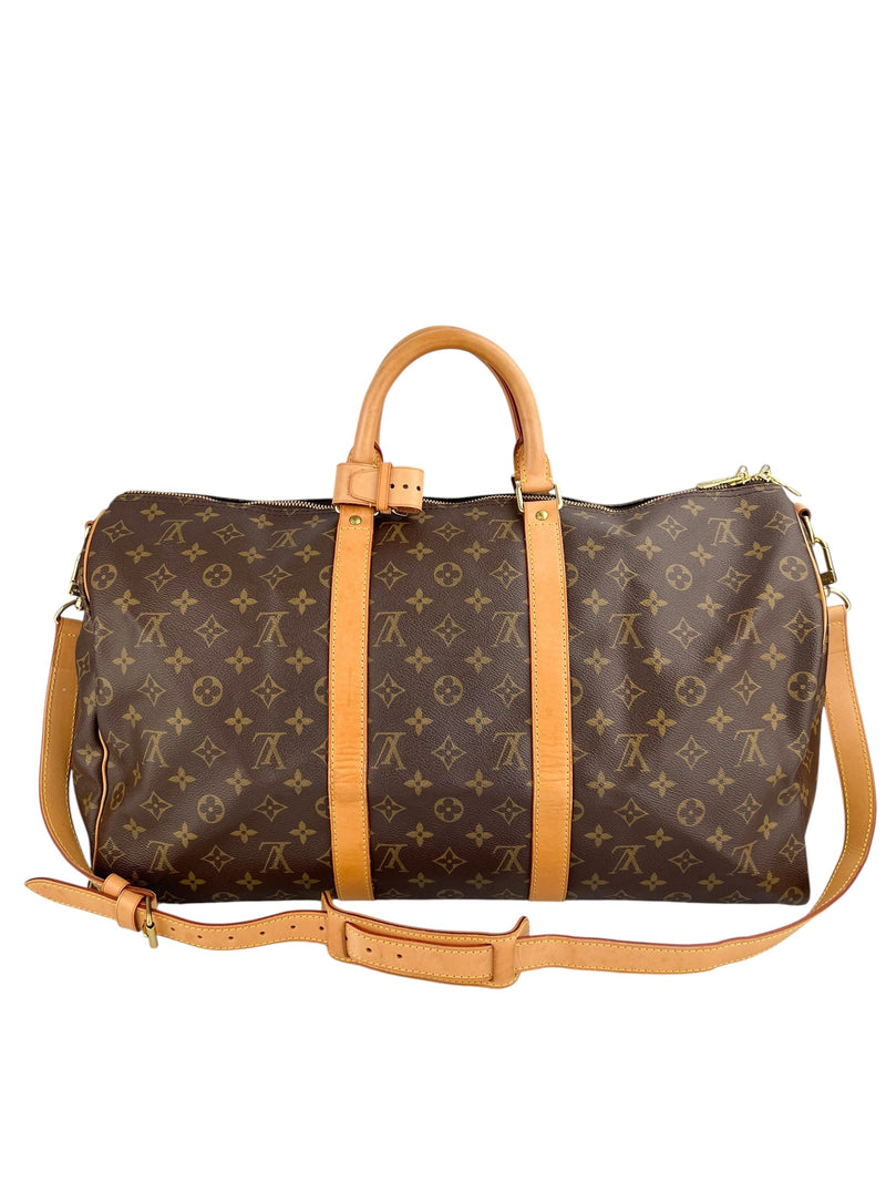 Louis Vuitton Vintage Monogram Keepall Bandouliere 50 Messenger