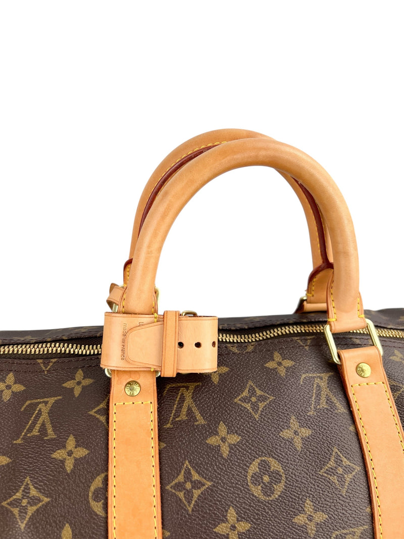 Louis Vuitton Vintage Monogram Keepall Bandouliere 50 Messenger