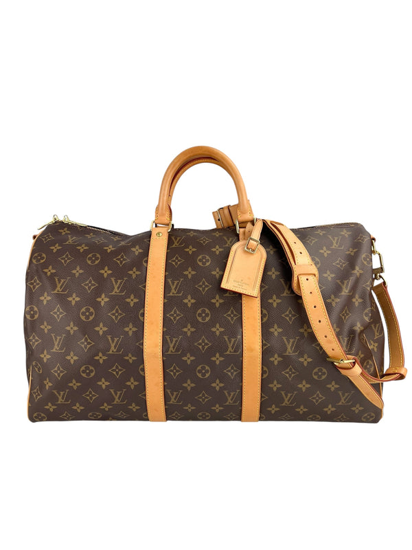 Louis Vuitton Vintage Monogram Keepall Bandouliere 50 Messenger
