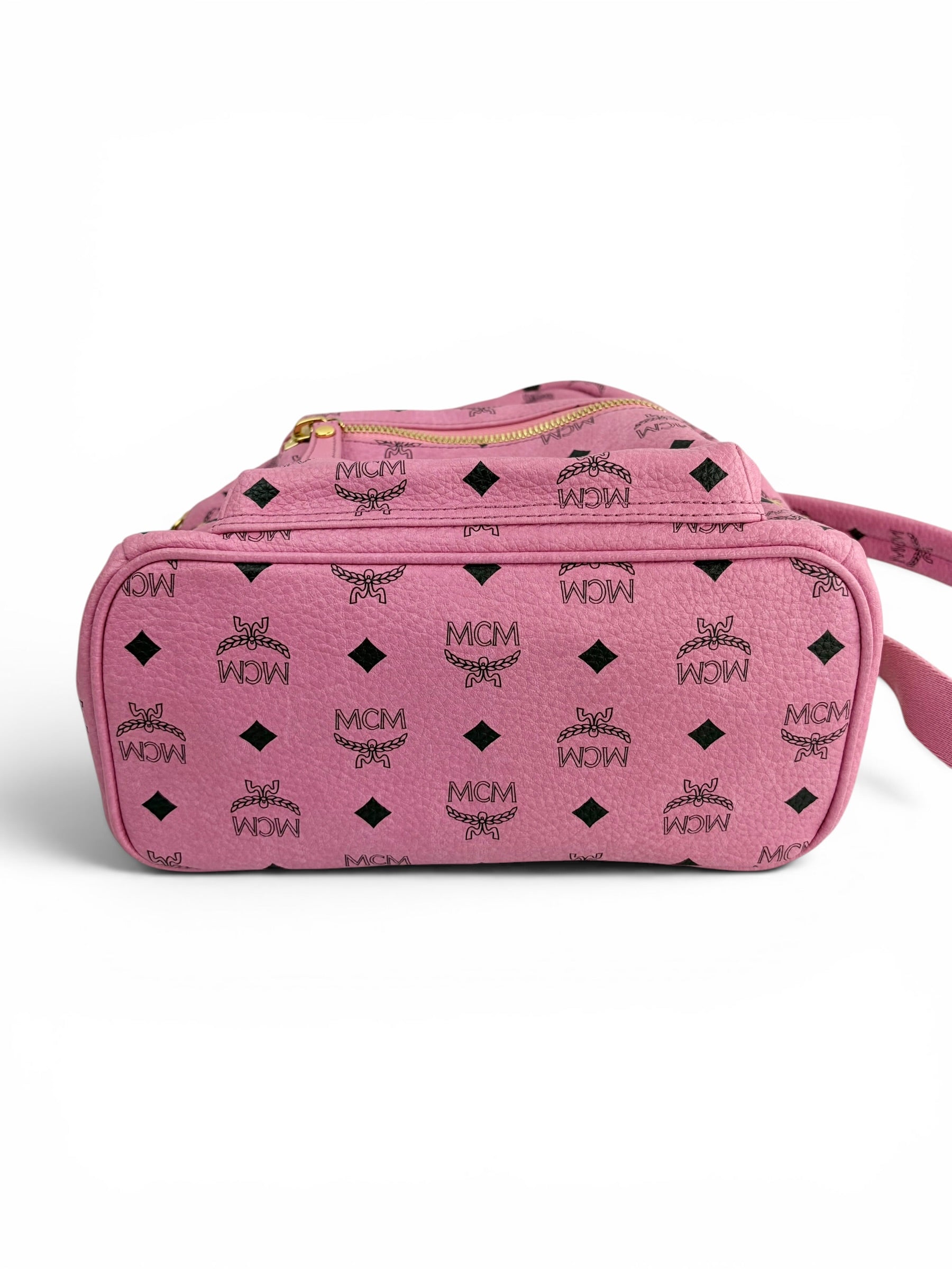 mcm-pink-visetos-studded-small-backpack---5