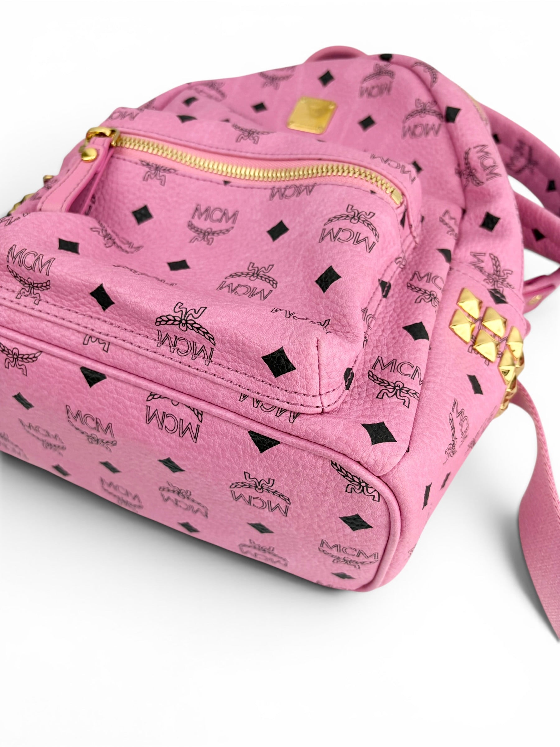 mcm-pink-visetos-studded-small-backpack---6