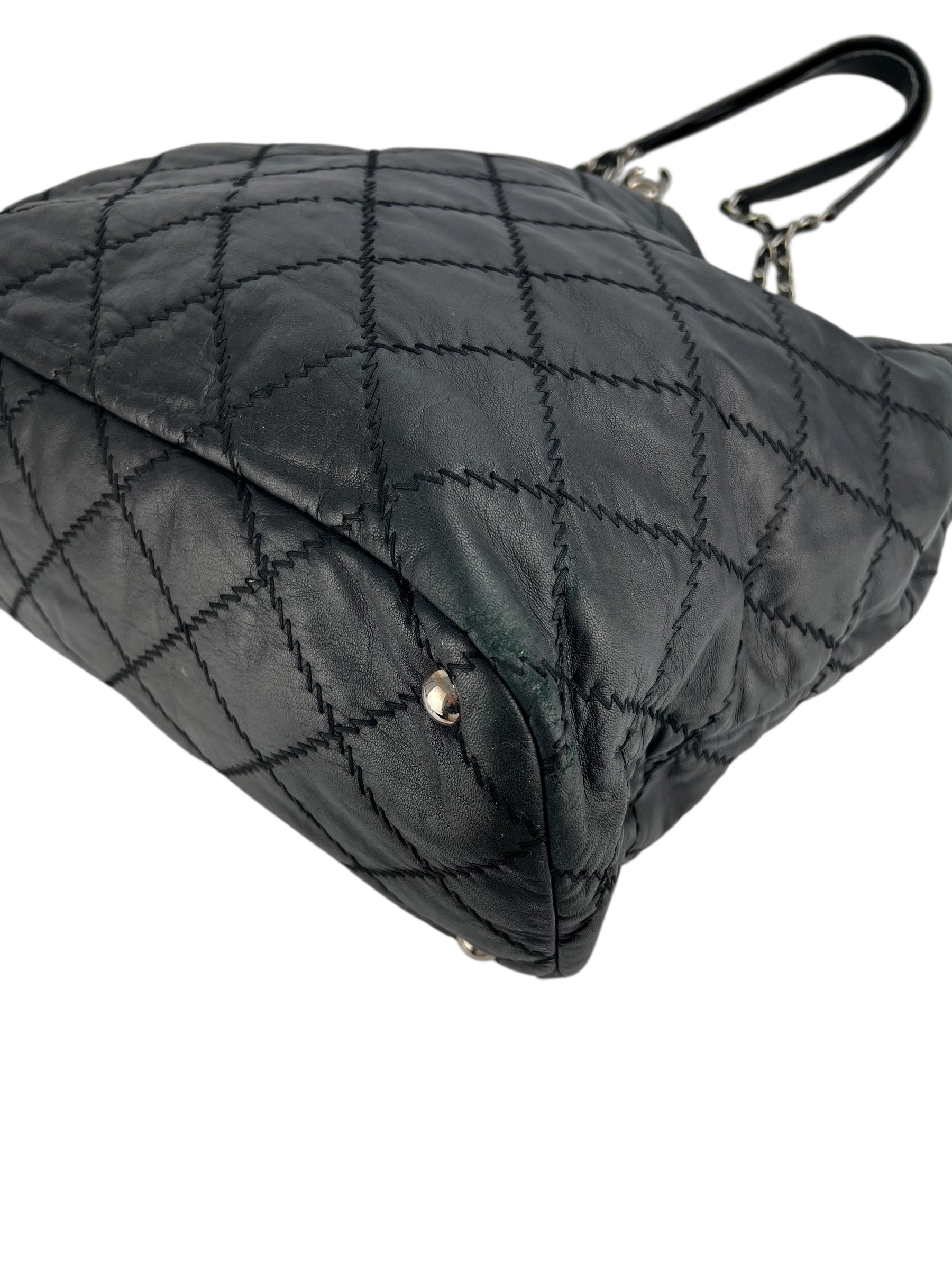 Chanel Black Lambskin XL Tote