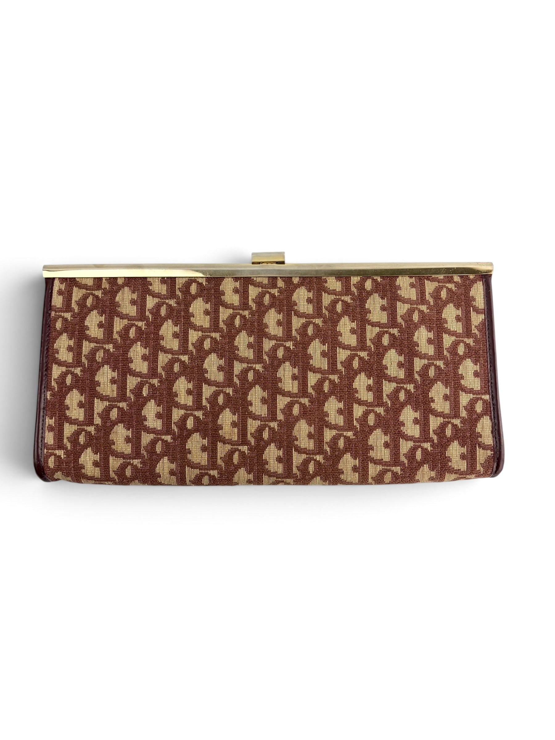 christian-dior-vintage-burgundy-trotter-kisslock-clutch--2