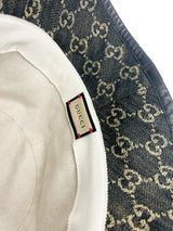 Gucci Dark Denim Bucket Hat Size Medium