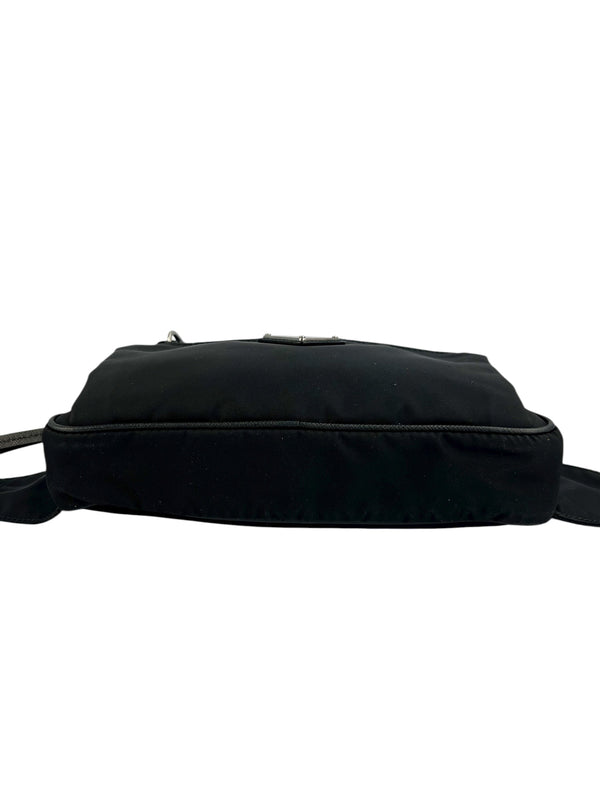 Prada Black Nylon Bum Bag