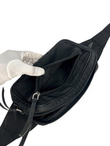 Prada Black Nylon Bum Bag