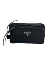 Prada Black Nylon Bum Bag