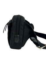 Prada Black Nylon Bum Bag