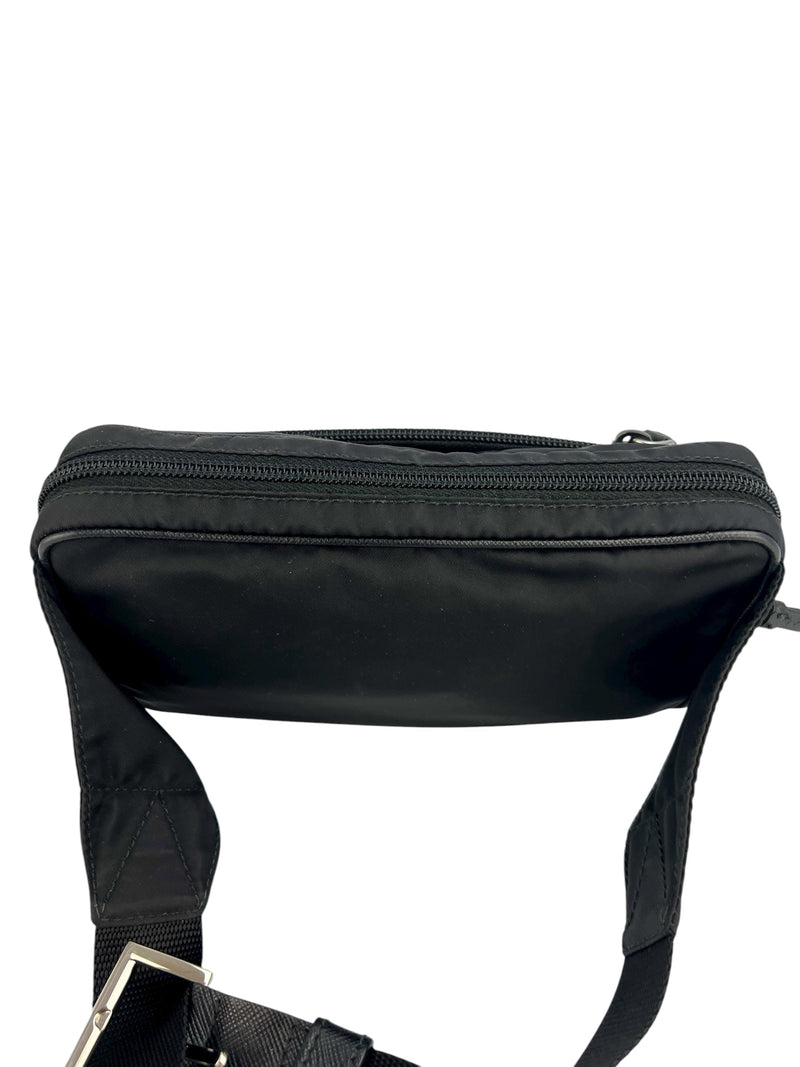 Prada Black Nylon Bum Bag
