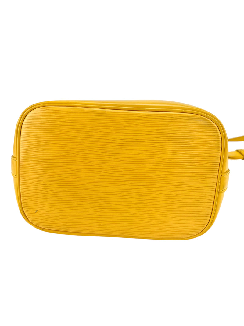 Louis Vuitton Yellow Epi Petit Noe