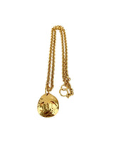 Chanel Vintage CC pendant Necklace W/ Box