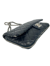 Chanel Navy Classic Single Flap Bag Quilted Calfskin