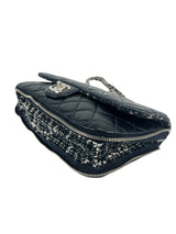 Chanel Navy Classic Single Flap Bag Quilted Calfskin