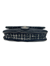 Chanel Navy Classic Single Flap Bag Quilted Calfskin