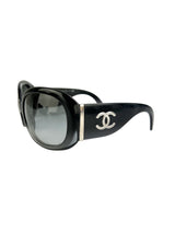 Chanel Vintage Oversized Sunglasses W/ Hardcase