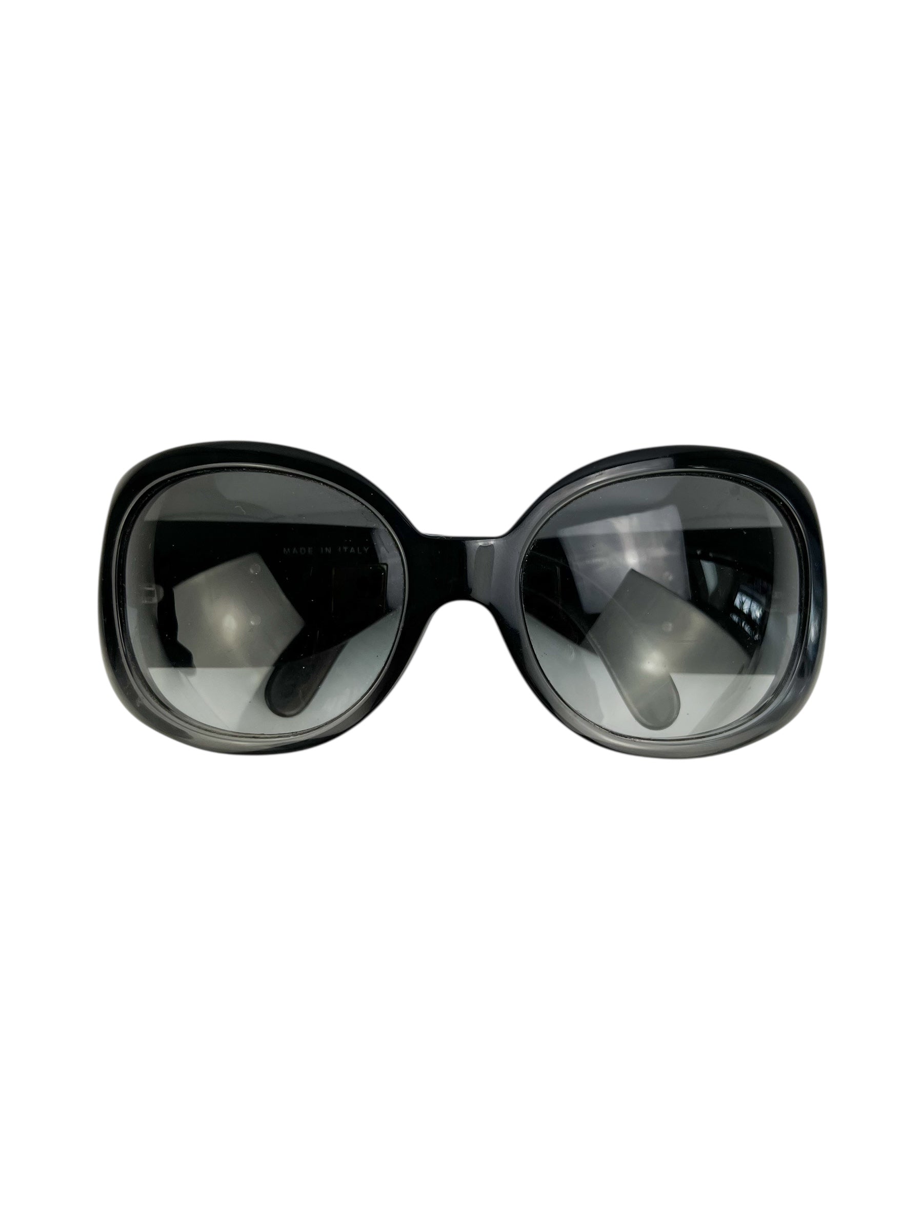 Chanel Vintage Oversized Sunglasses W/ Hardcase