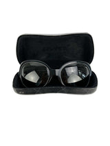 Chanel Vintage Oversized Sunglasses W/ Hardcase