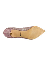 Dolce & Gabbana Lace Heels Size 38