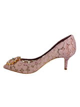 Dolce & Gabbana Lace Heels Size 38