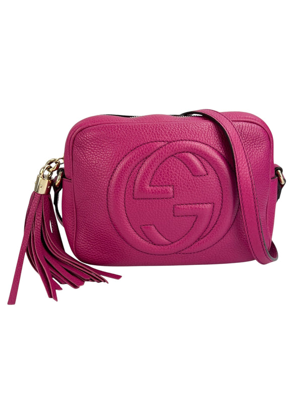 Gucci Fuchsia Soho Disco Crossbody
