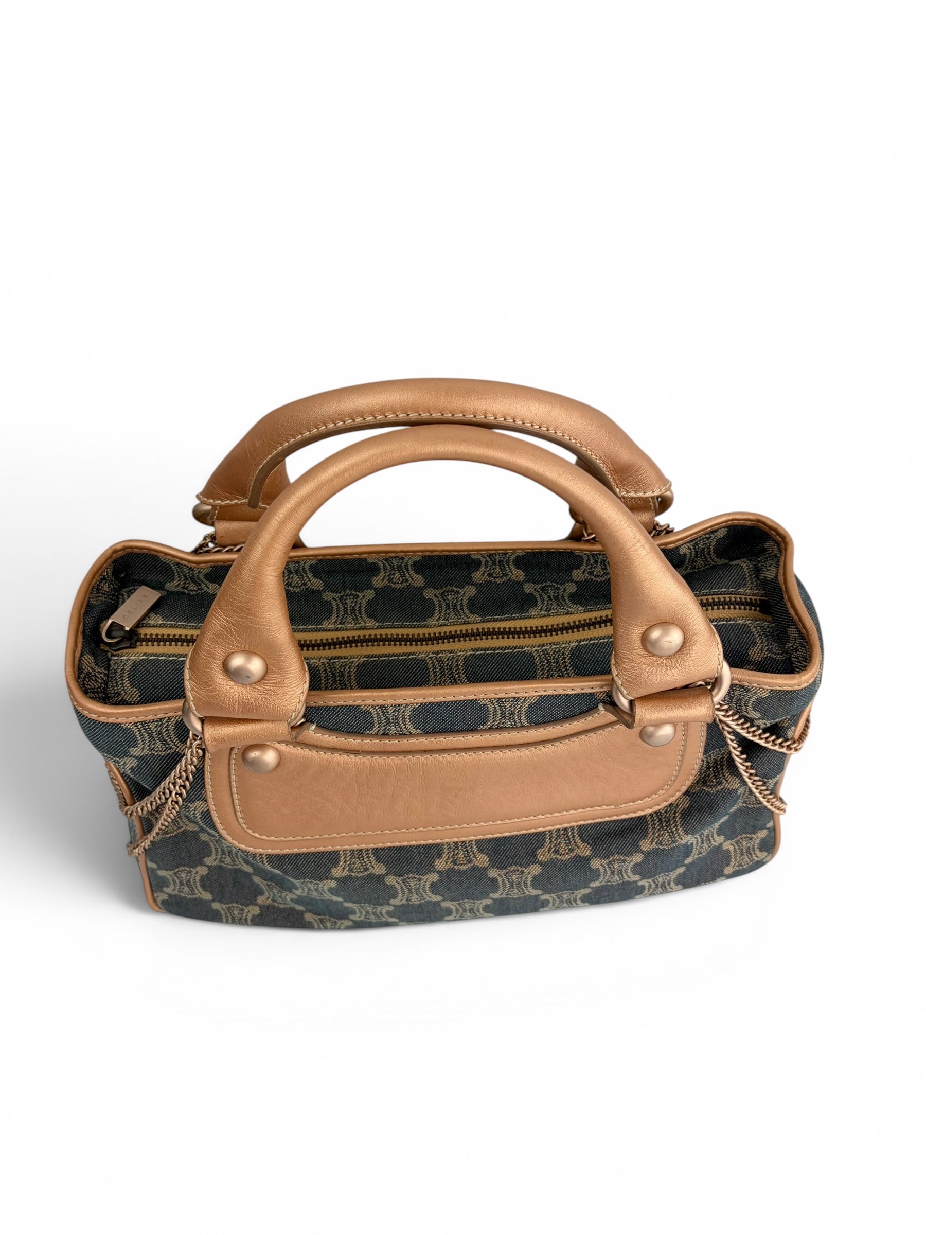 celine-vintage-denim-metallic-boogie-bag-4