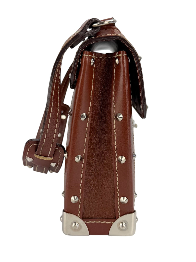 Louis Vuitton Vintage Brown Suhali Sienna Shoulder Bag