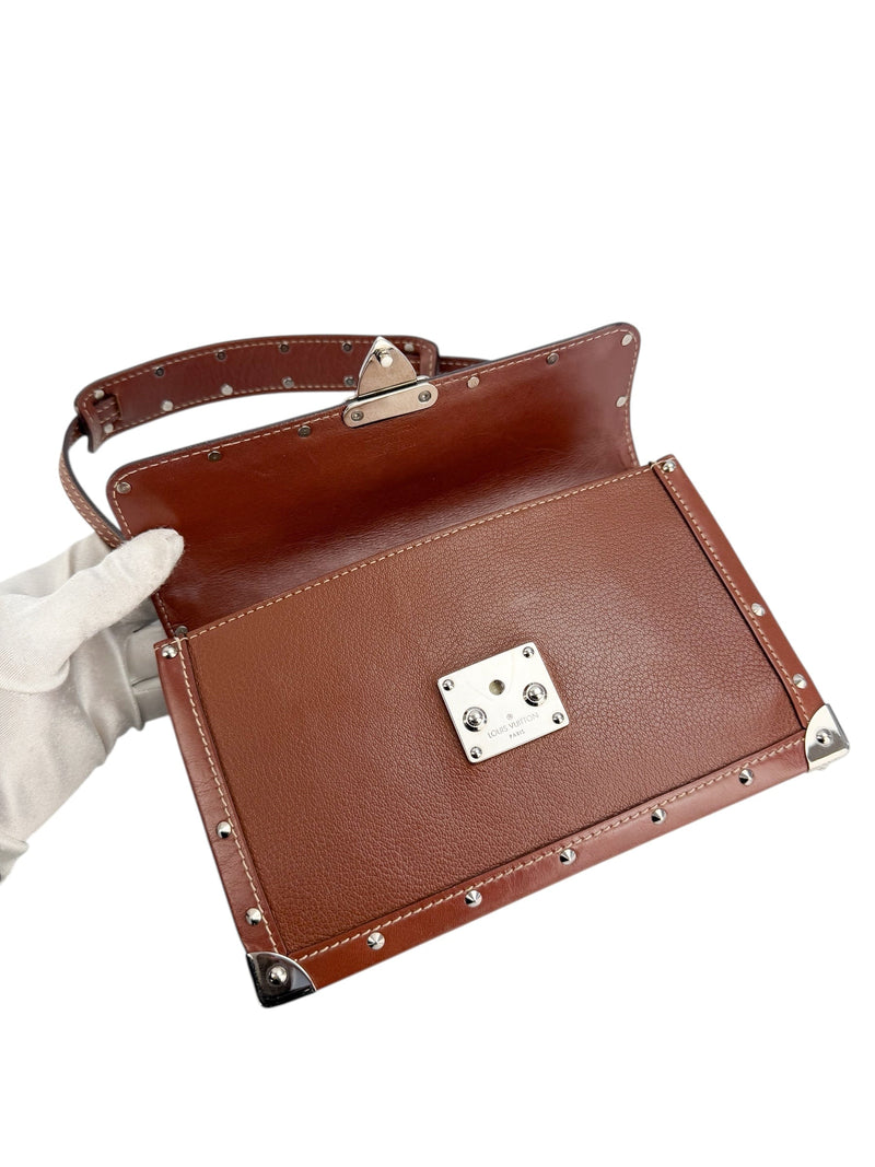 Louis Vuitton Vintage Brown Suhali Sienna Shoulder Bag