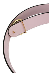 Fendi F Logo Reversible Leather Belt