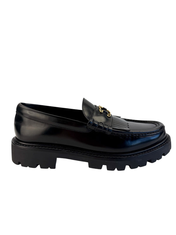 Celine Black Margaret Loafer Size 38