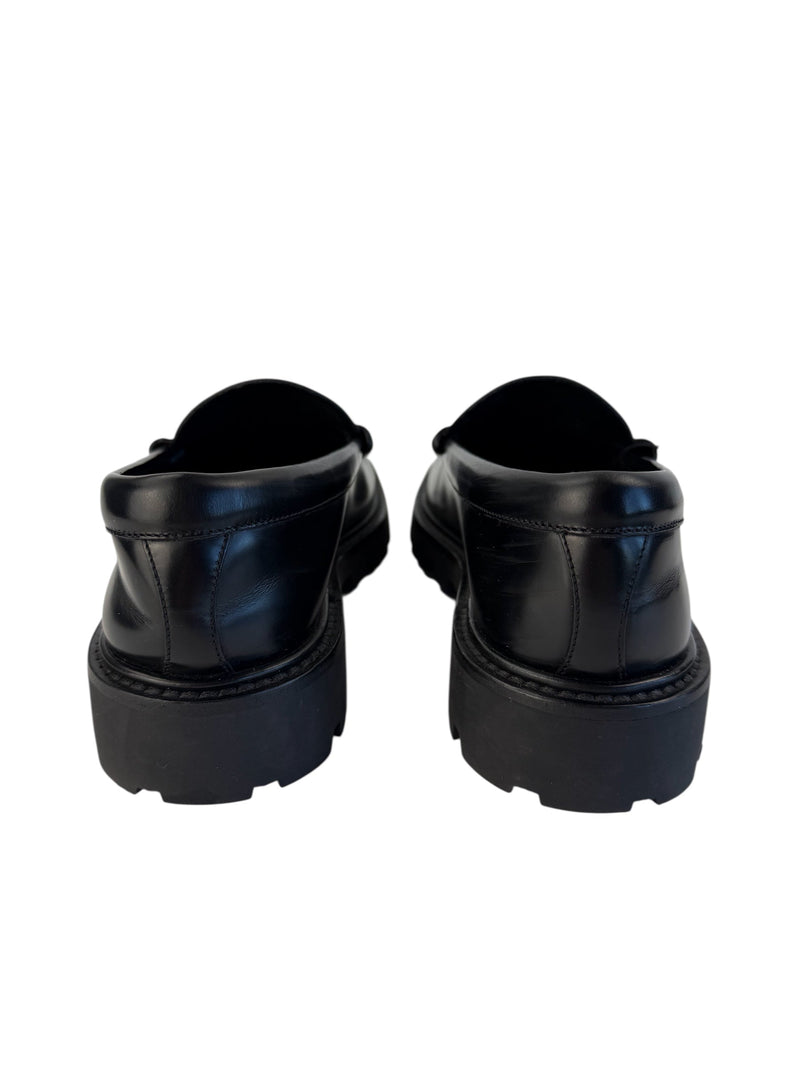 Celine Black Margaret Loafer Size 38