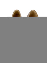 Chanel Beige Shiny Calfskin Loafers Size 37